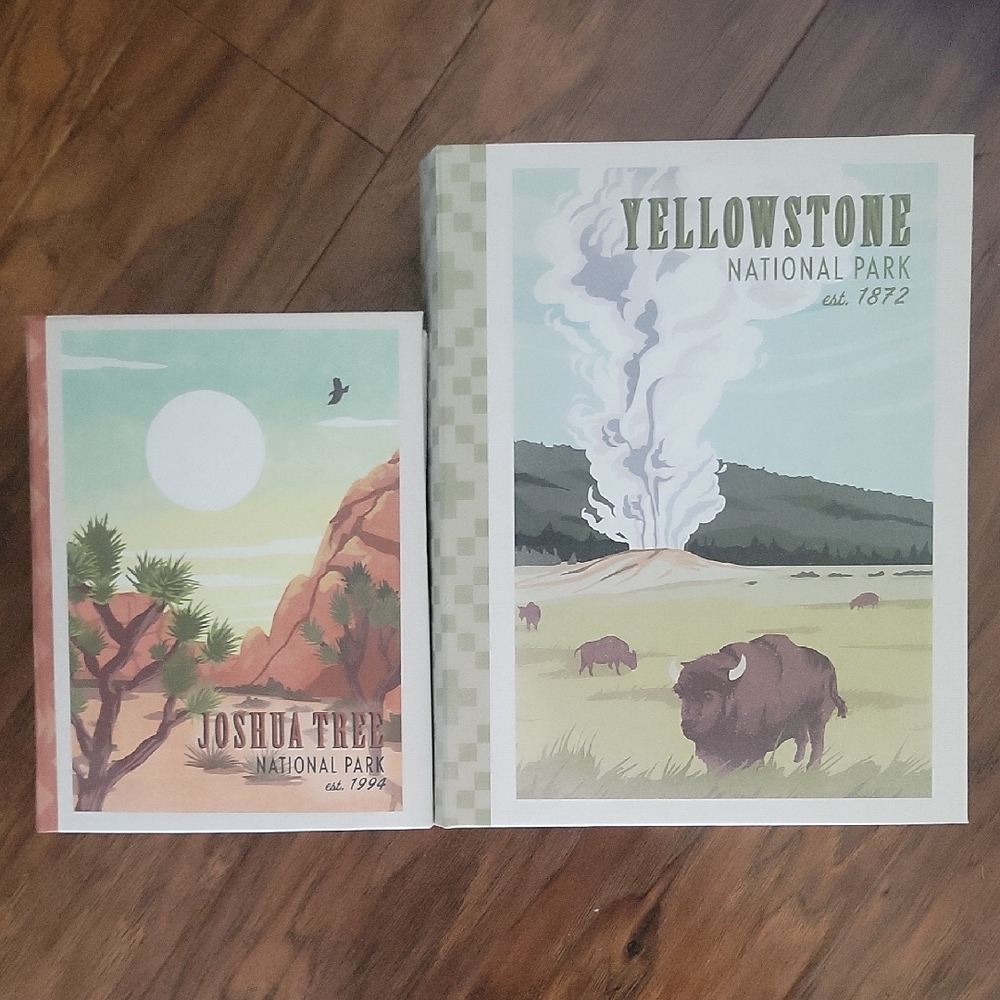 National Park Book Storage Boxes